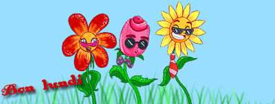 Bon lundi fleurs